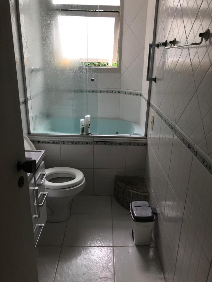 Apto Enorme Pe Na Areia, Vista Linda C/ Academia E Sauna Γκουαρούχα Εξωτερικό φωτογραφία