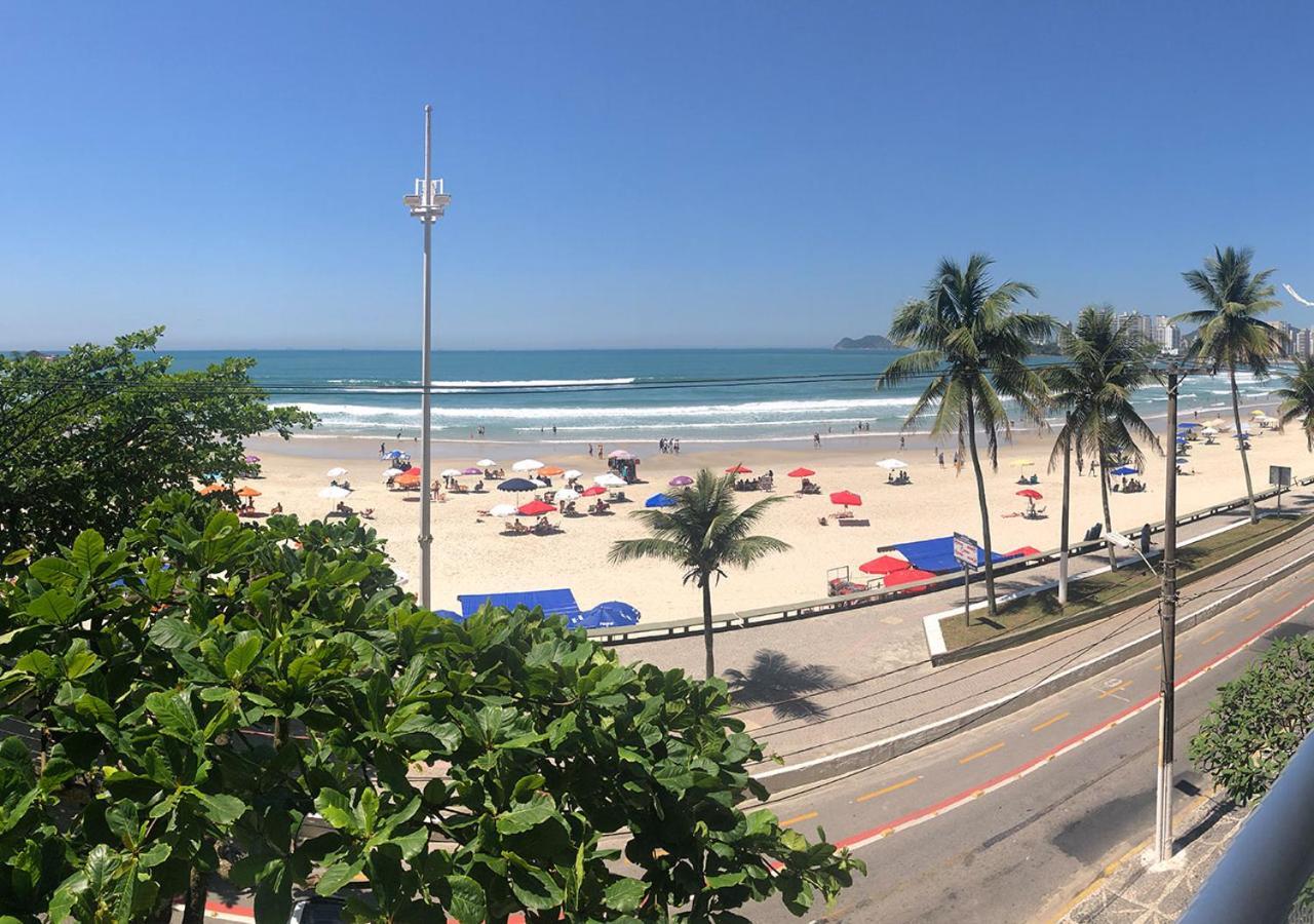 Apto Enorme Pe Na Areia, Vista Linda C/ Academia E Sauna Γκουαρούχα Εξωτερικό φωτογραφία