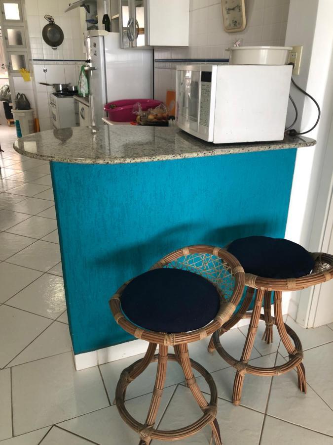Apto Enorme Pe Na Areia, Vista Linda C/ Academia E Sauna Γκουαρούχα Εξωτερικό φωτογραφία