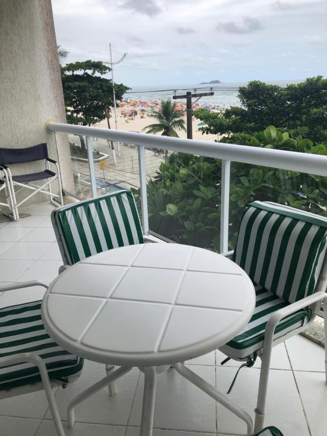 Apto Enorme Pe Na Areia, Vista Linda C/ Academia E Sauna Γκουαρούχα Εξωτερικό φωτογραφία